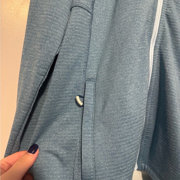 Orvis Blue Textured Jacket - Picture 2 of 5